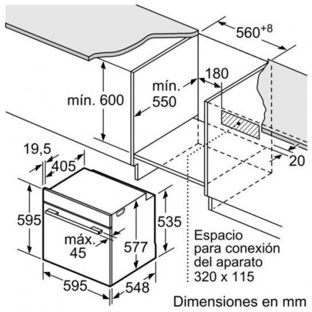Horno MF pirolitico indep. Siemens HB676G0W1, Top - 2