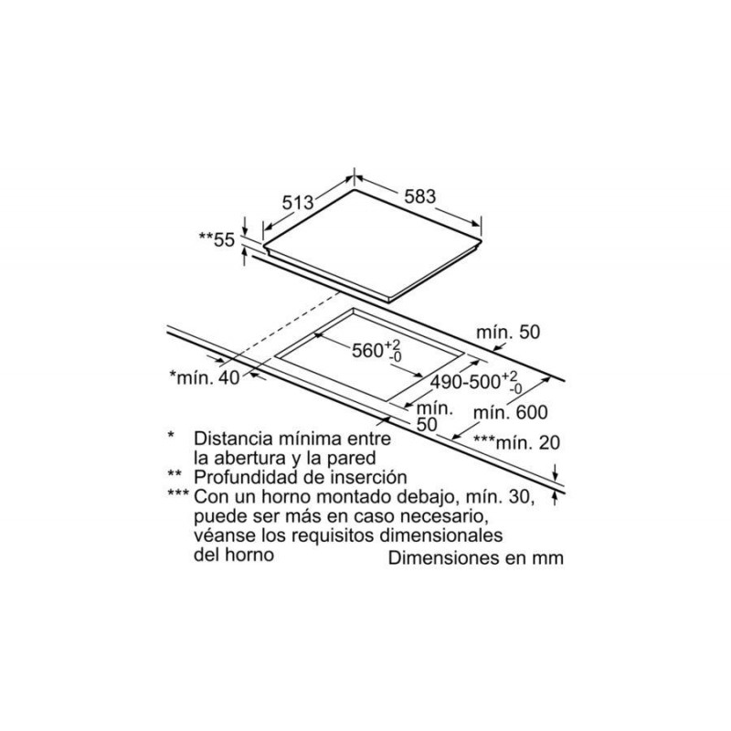 Vitroceramica induccion indep. Balay 3EB865XR - 4 Vitroceramica induccion indep. Balay 3EB865XR - 4
