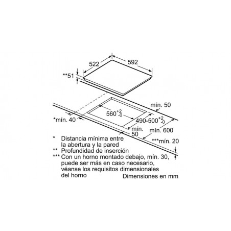 Vitroceramica induccion indep. Balay 3EB965LU - 2 Vitroceramica induccion indep. Balay 3EB965LU - 2