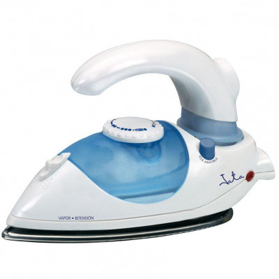Plancha ropa Jata PL357N, 800w, suela inox, azul-b - 1