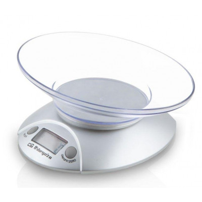 Balanza cocina Orbegozo PC1009, 5kg, digital, bl - 1