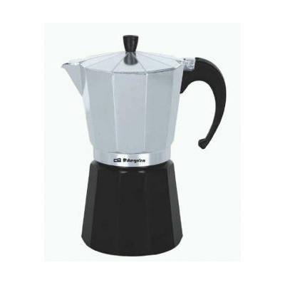 Cafetera italiana aluminio Orbegozo KFM130, 1 taza - 1