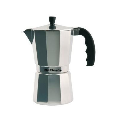 Cafetera italiana Orbegozo KF200, 2 tazas, alumini - 1