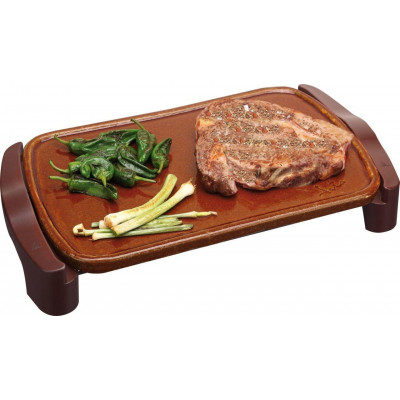 Plancha cocina Jata GR559, Terracota 46x28cm - 1