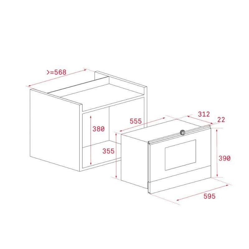 Microondas INT Teka MS622BIS-L-INOX - 5