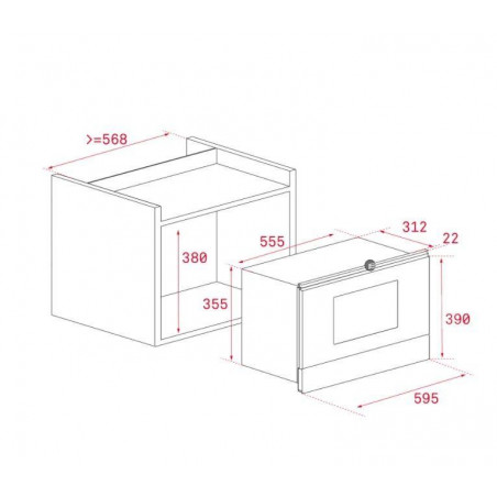 Microondas INT Teka MS622BIS-L-INOX - 5