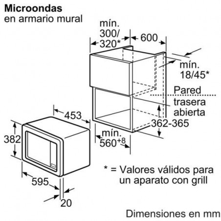 Microondas INT Siemens HF15G561 - 5 Microondas INT Siemens HF15G561 - 5