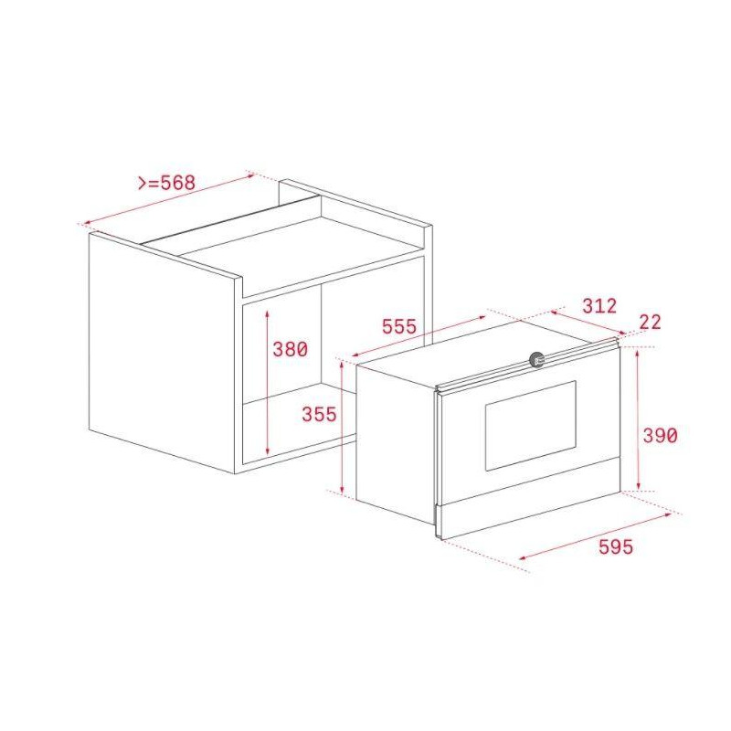 Microondas INT Teka ML822BIS-R-NEGRO - 3