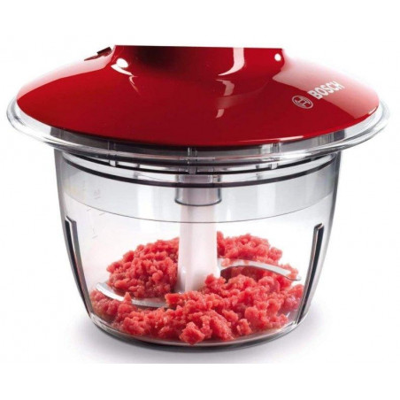 Picadora Bosch Pae MMR08R2, 400w, 0.8L, roja - 2