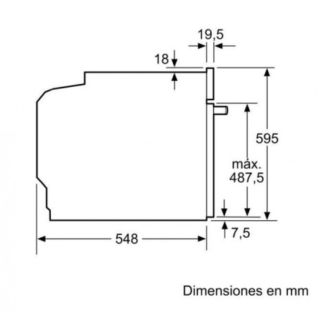 Horno MF pirolÃtico indep. Bosch HBG6764S1, Infini - 2 Horno MF pirolÃtico indep. Bosch HBG6764S1, Infini - 2