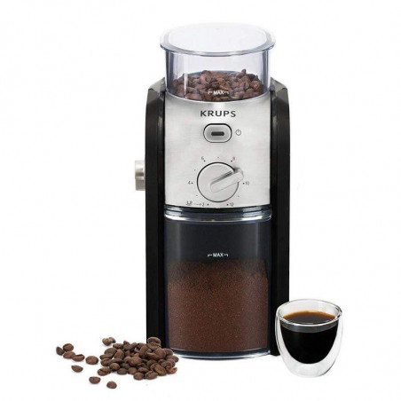 Molinillo Krups GVX2, 100w, negro-metalizado, muel - 4