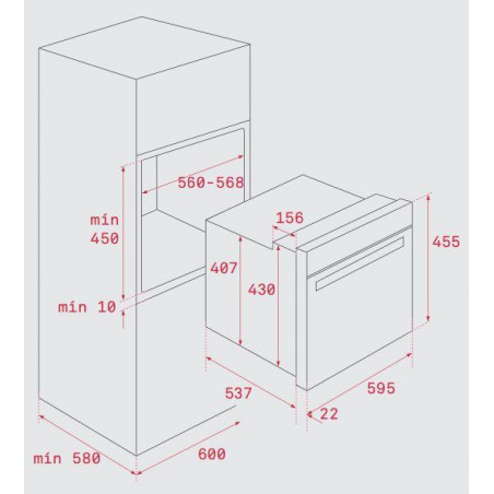 Horno Compacto pirolitico indep. Teka HLC860PINOX - 3 Horno Compacto pirolitico indep. Teka HLC860PINOX - 3