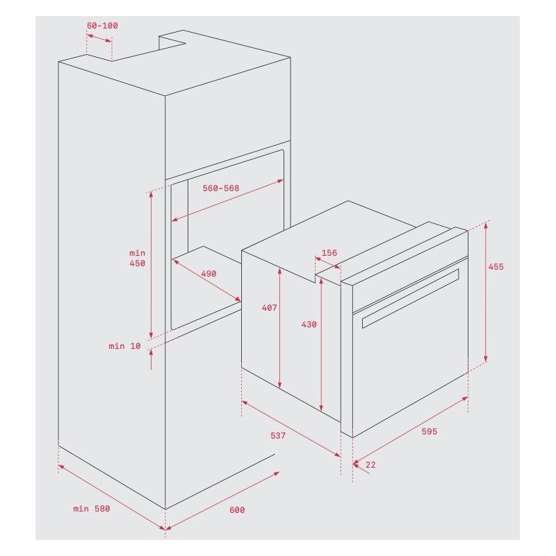 Horno MF indep. Compacto Teka HSC635INOX - 3 Horno MF indep. Compacto Teka HSC635INOX - 3