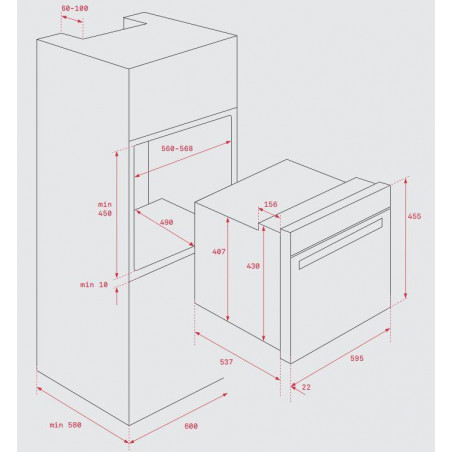 Horno MF indep. Compacto Teka HSC635INOX - 3 Horno MF indep. Compacto Teka HSC635INOX - 3