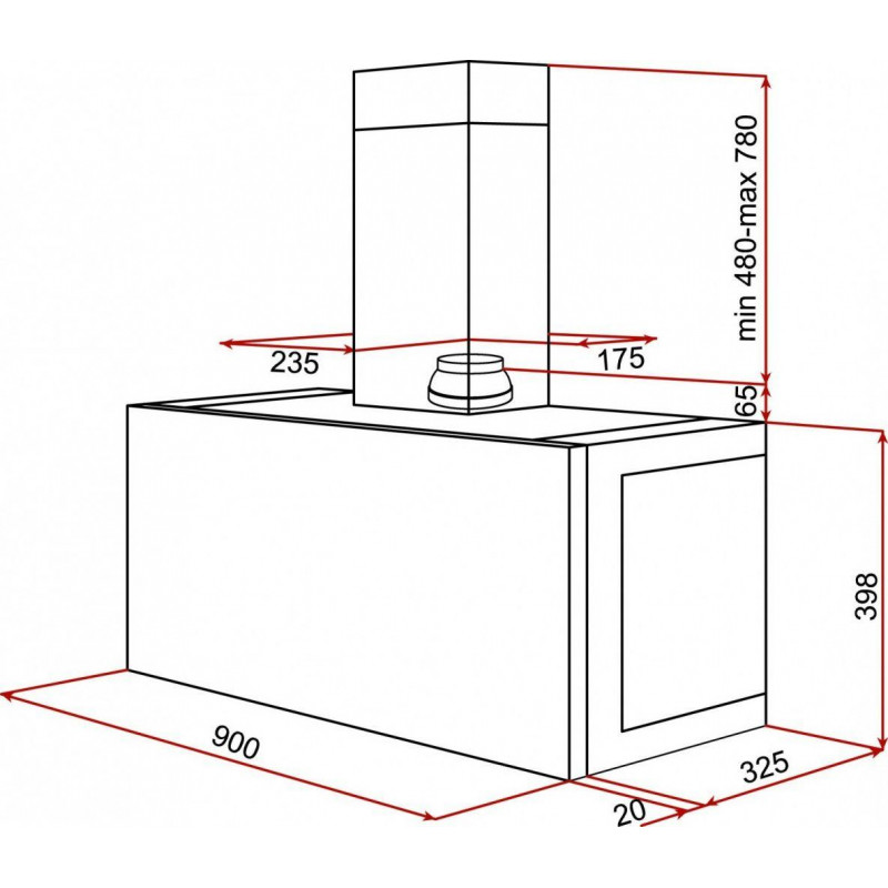 Campana Decorativa Teka DHI90 PANELABLE - 2 Campana Decorativa Teka DHI90 PANELABLE - 2