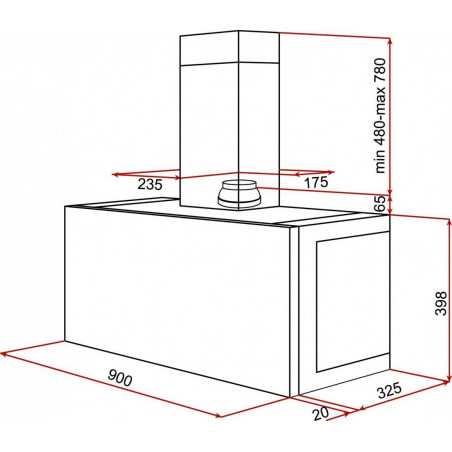Campana Decorativa Teka DHI90 PANELABLE - 2 Campana Decorativa Teka DHI90 PANELABLE - 2