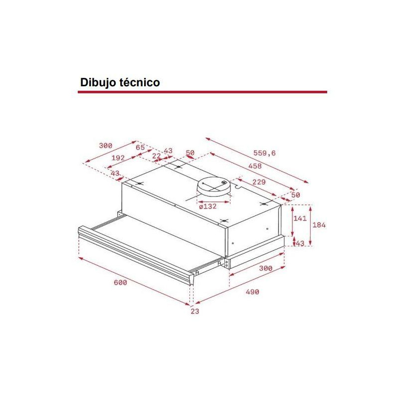 Campana conv. Teka CNL6415NEGRO - 4