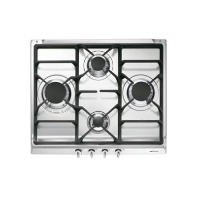 Encimera indep. Smeg S60GHS, 60cm, 4 quemadores, m - 1