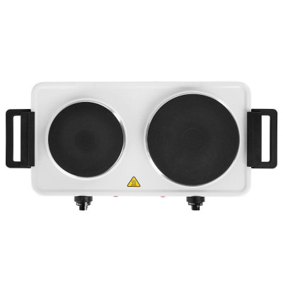 Placa electrica Orbegozo PE2755, 2500W, 2 fuegos - 1