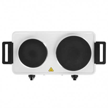 Placa electrica Orbegozo PE2755, 2500W, 2 fuegos - 1