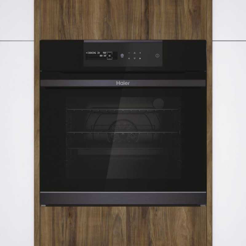 Horno MF pirolítico indep. Haier HWO60SM5B9BH - 4