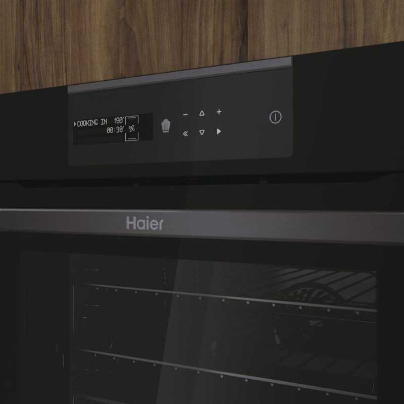 Horno MF pirolítico indep. Haier HWO60SM5B9BH - 8