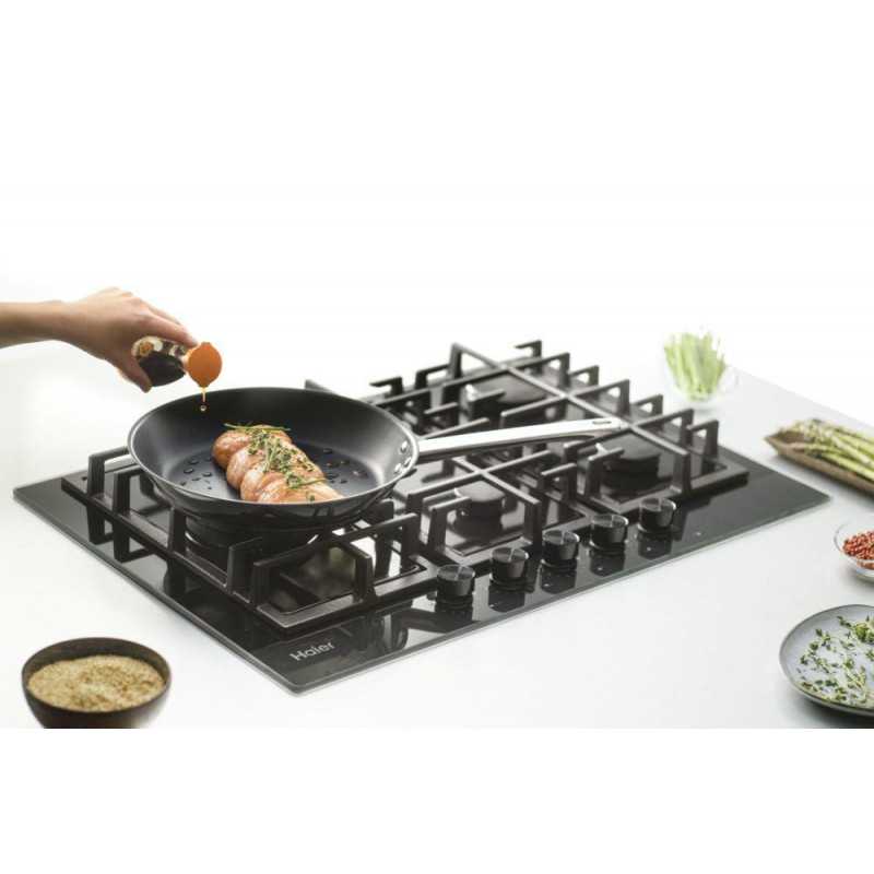 Encimera indep.Cristal Gas Haier HAVG7WL4HB - 10 Encimera indep.Cristal Gas Haier HAVG7WL4HB - 10