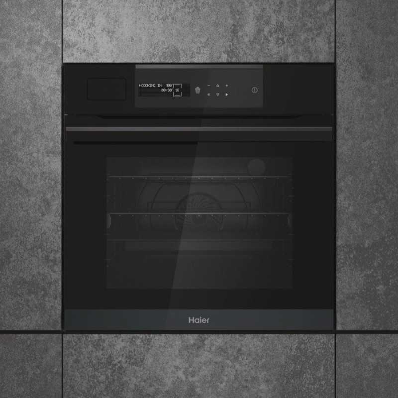 Horno MF pirolítico indep. Haier HWO60SM6S9BH - 2