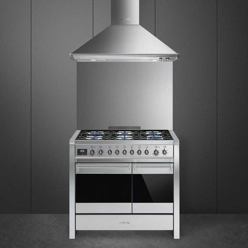 Cocina conv. Smeg A281 - 2 Cocina conv. Smeg A281 - 2