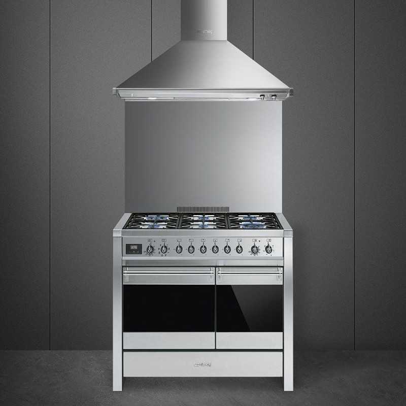 Cocina conv. Smeg A281 - 3 Cocina conv. Smeg A281 - 3