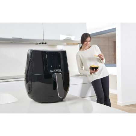 Freidora Black+Decker BXAF3500E, sin aceite - 8 Freidora Black+Decker BXAF3500E, sin aceite - 8