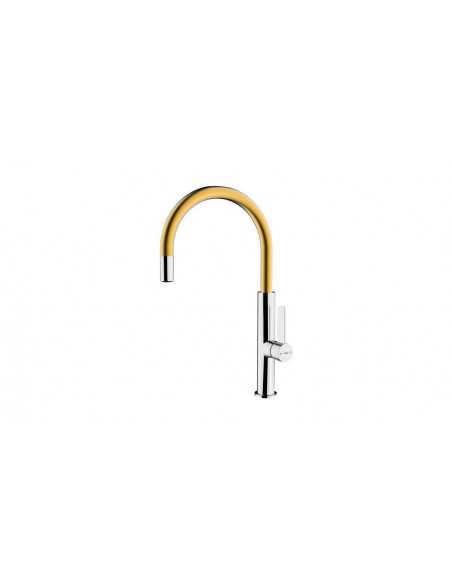 Grifo Teka TOP FOT995CROMO/BRASS - 1
