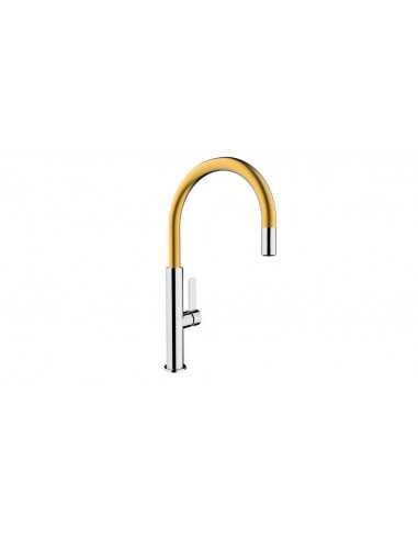 Grifo Teka TOP FOT995CROMO/BRASS - 2