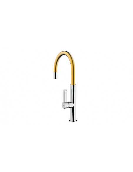Grifo Teka TOP FOT995CROMO/BRASS - 3