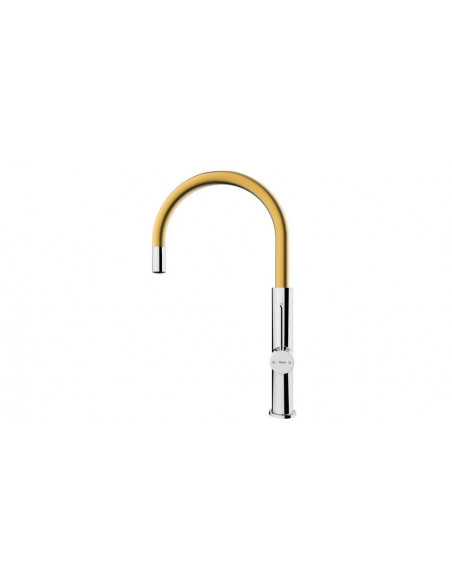 Grifo Teka TOP FOT995CROMO/BRASS - 4