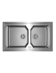 Fregadero inox Teka BROOKLYN90MXP 2C - 1