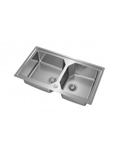Fregadero inox Teka BROOKLYN90MXP 2C - 3 Fregadero inox Teka BROOKLYN90MXP 2C - 3