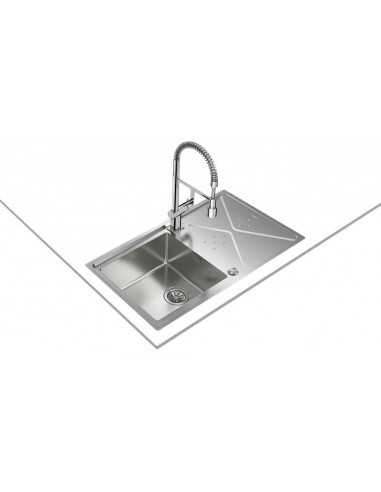 Fregadero inox Teka BROOKLYN50MXP 1C 1E - 6 Fregadero inox Teka BROOKLYN50MXP 1C 1E - 6