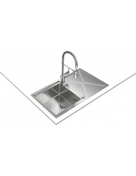 Fregadero inox Teka BROOKLYN50MXP 1C 1E - 6 Fregadero inox Teka BROOKLYN50MXP 1C 1E - 6
