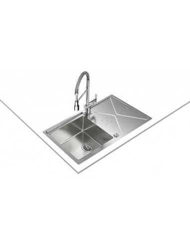 Fregadero inox Teka BROOKLYN50MXP 1C 1E - 8 Fregadero inox Teka BROOKLYN50MXP 1C 1E - 8