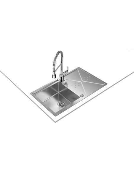 Fregadero inox Teka BROOKLYN50MXP 1C 1E - 9 Fregadero inox Teka BROOKLYN50MXP 1C 1E - 9
