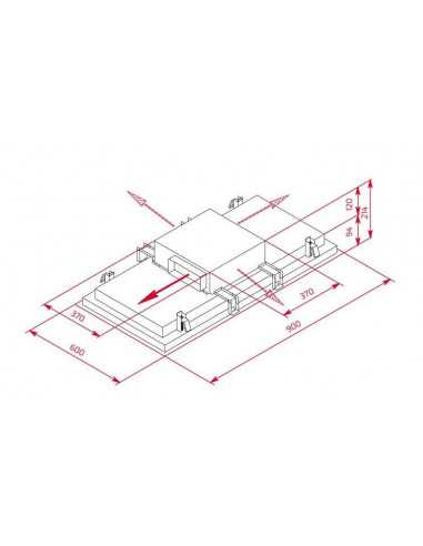 Campana decorativa Teko Teka DHTTECHO97670ROSWH - 5 Campana decorativa Teko Teka DHTTECHO97670ROSWH - 5