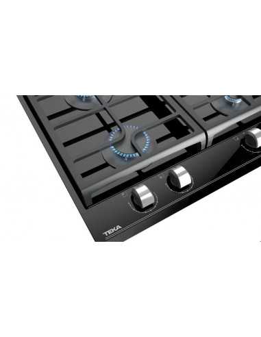 Encimera Cristalgas indep. Teka GZC64300XBABK - 5 Encimera Cristalgas indep. Teka GZC64300XBABK - 5