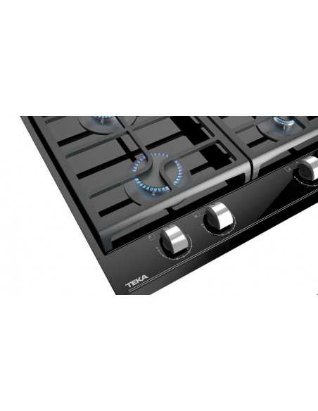 Encimera Cristalgas indep. Teka GZC64300XBABK - 5 Encimera Cristalgas indep. Teka GZC64300XBABK - 5