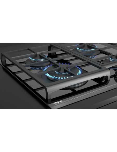 Encimera Cristalgas indep. Teka GZC64320XBABK - 8 Encimera Cristalgas indep. Teka GZC64320XBABK - 8