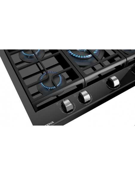 Encimera Cristalgas indep. Teka GZC75330XBABK - 6 Encimera Cristalgas indep. Teka GZC75330XBABK - 6