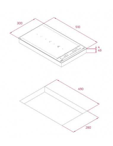 Vitrocer modular induccion indep. Teka IZS34700MSK - 7 Vitrocer modular induccion indep. Teka IZS34700MSK - 7