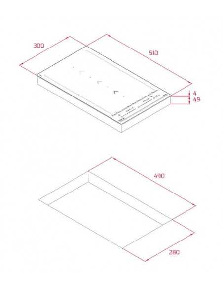 Vitrocer modular induccion indep. Teka IZS34700MSK - 7 Vitrocer modular induccion indep. Teka IZS34700MSK - 7