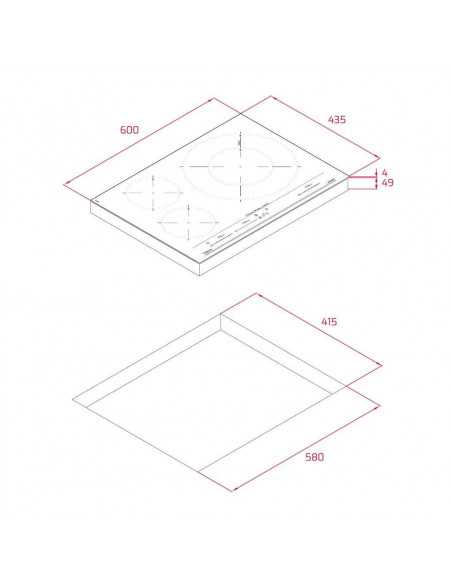 Vitroceramica induccion indep.Teka IZC53320MSP - 7 Vitroceramica induccion indep.Teka IZC53320MSP - 7
