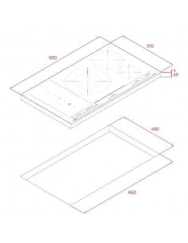 Vitrocera Flex-induccion indep. Teka IZS97630MST - 7 Vitrocera Flex-induccion indep. Teka IZS97630MST - 7